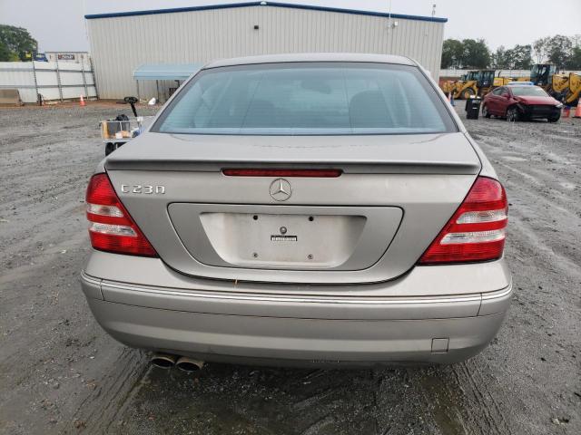 WDBRF52H47F892166 - 2007 MERCEDES-BENZ C 230 SILVER photo 6