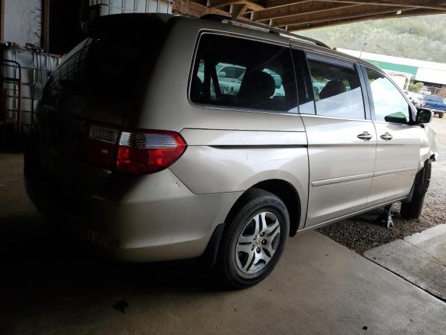 5FNRL38477B012326 - 2007 HONDA ODYSSEY EX TAN photo 3