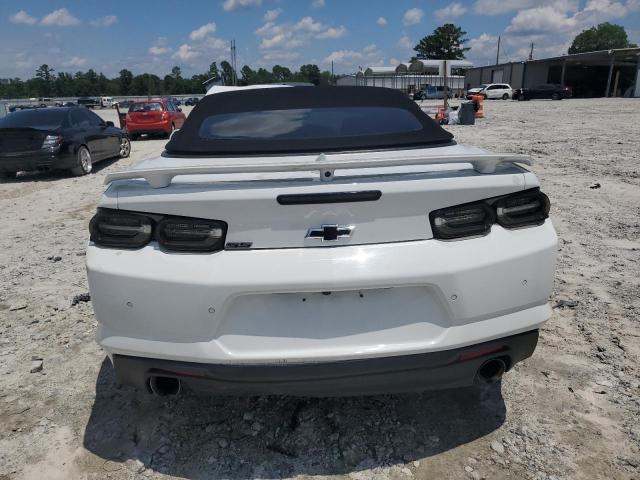 1G1FH3D76N0120185 - 2022 CHEVROLET CAMARO SS WHITE photo 6