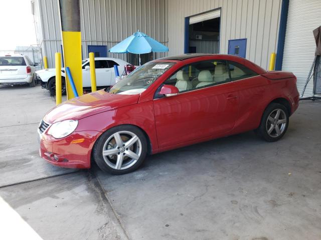 WVWDA71F77V032922 - 2007 VOLKSWAGEN EOS 2.0T SPORT RED photo 1