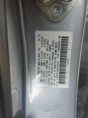 1HGCR2F99HA069040 - 2017 HONDA ACCORD EXL SILVER photo 12
