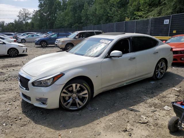 JN1BY1PP0FM602167 - 2015 INFINITI Q70L 3.7 WHITE photo 1