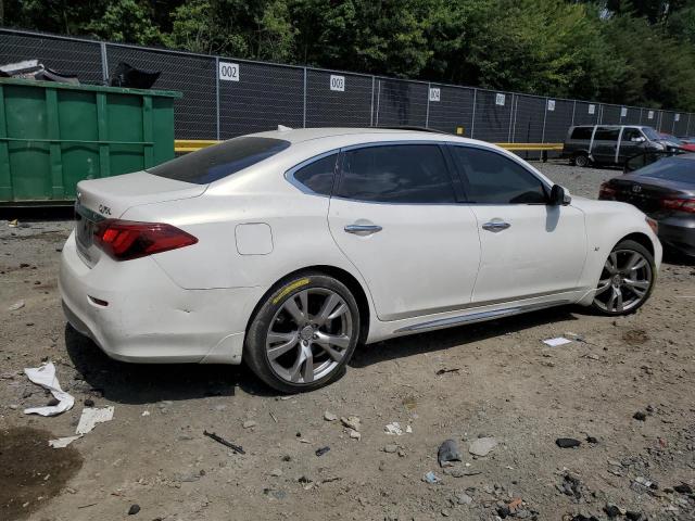 JN1BY1PP0FM602167 - 2015 INFINITI Q70L 3.7 WHITE photo 3