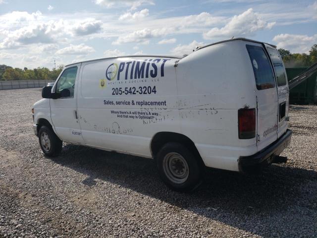 1FTNE14W98DA07559 - 2008 FORD ECONOLINE E150 VAN WHITE photo 2