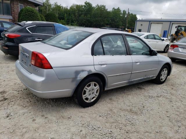 2HGES16592H569776 - 2002 HONDA CIVIC LX SILVER photo 3