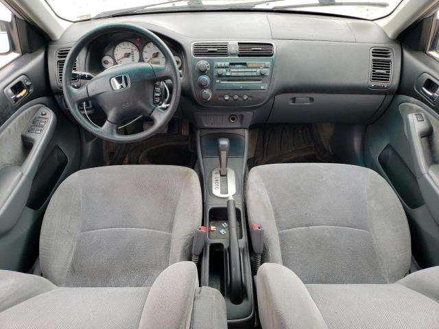 2HGES16592H569776 - 2002 HONDA CIVIC LX SILVER photo 8