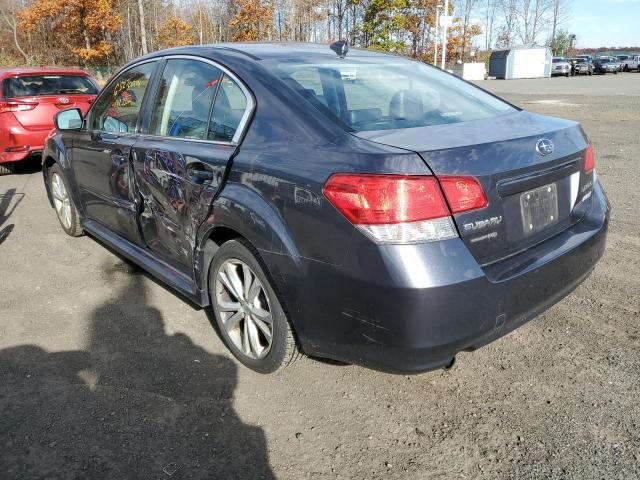 4S3BMBK6XD3035112 - 2013 SUBARU LEGACY 2.5I LIMITED GRAY photo 3