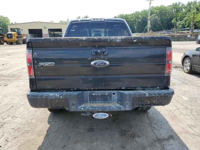 1FTFX1ET3DFC45599 - 2013 FORD F150 SUPER CAB BLACK photo 6