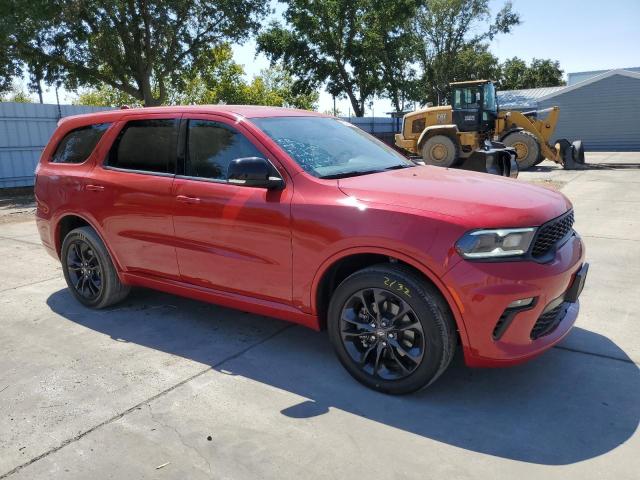 1C4RDJDG9MC634128 - 2021 DODGE DURANGO GT RED photo 4