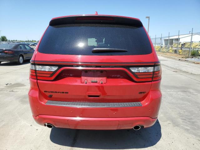 1C4RDJDG9MC634128 - 2021 DODGE DURANGO GT RED photo 6