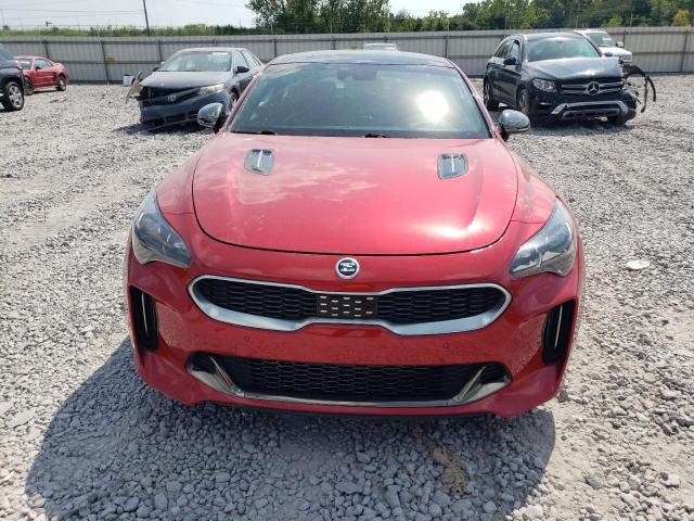 KNAE55LC7K6059439 - 2019 KIA STINGER GT2 RED photo 5