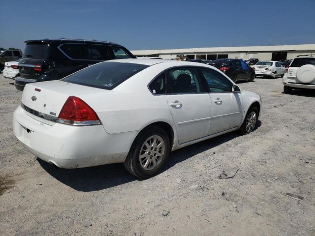 2G1WS553881259980 - 2008 CHEVROLET IMPALA POLICE WHITE photo 3