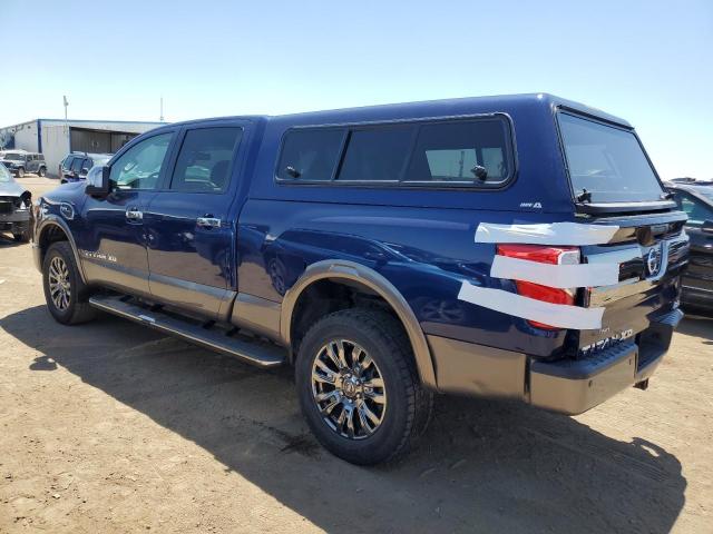 1N6AA1F45HN566944 - 2017 NISSAN TITAN XD SL BLUE photo 2