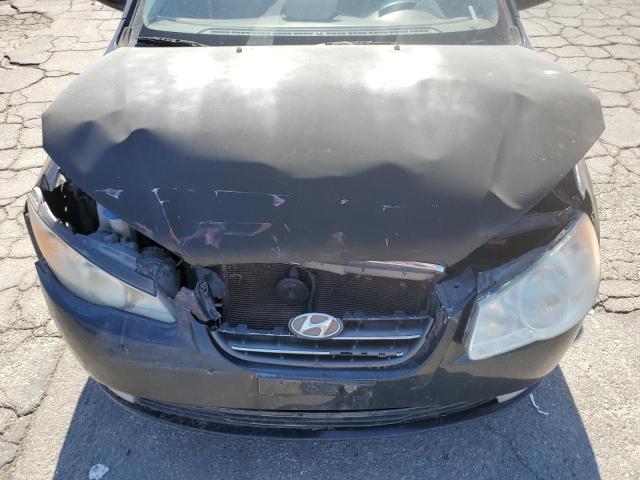 KMHDU46D59U754343 - 2009 HYUNDAI ELANTRA GLS BLACK photo 11