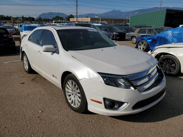 3FADP0L38AR140016 - 2010 FORD FUSION HYBRID WHITE photo 4