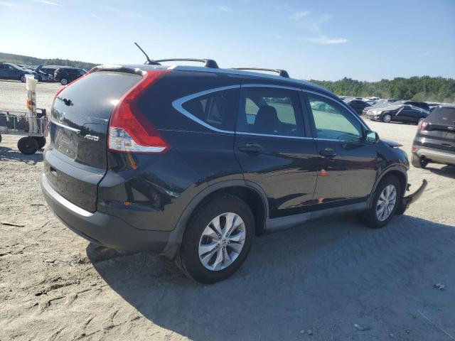2HKRM4H74DH672477 - 2013 HONDA CR-V EXL BLACK photo 3