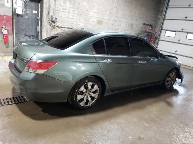 1HGCP36829A047417 - 2009 HONDA ACCORD EXL GREEN photo 3