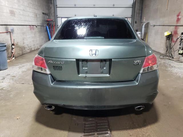 1HGCP36829A047417 - 2009 HONDA ACCORD EXL GREEN photo 6