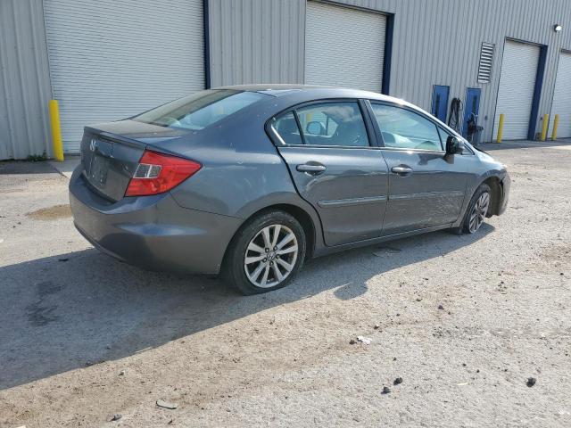 2HGFB2F98CH307617 - 2012 HONDA CIVIC EXL Գրաֆիտ լուսանկար 3