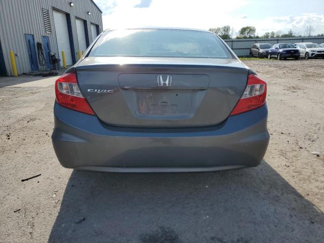 2HGFB2F98CH307617 - 2012 HONDA CIVIC EXL Գրաֆիտ լուսանկար 6