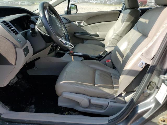 2HGFB2F98CH307617 - 2012 HONDA CIVIC EXL Գրաֆիտ լուսանկար 7