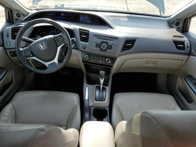 2HGFB2F98CH307617 - 2012 HONDA CIVIC EXL Գրաֆիտ լուսանկար 8