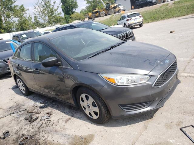 1FADP3E23FL306082 - 2015 FORD FOCUS S GRAY photo 4