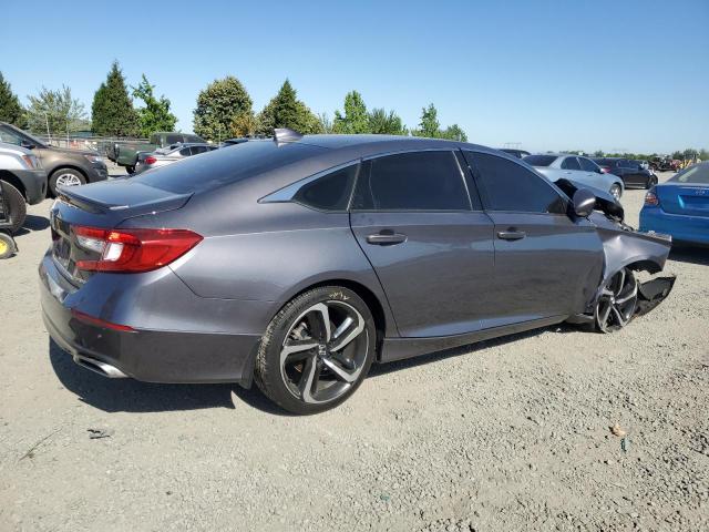 1HGCV1F31JA191379 - 2018 HONDA ACCORD SPORT GRAY photo 3