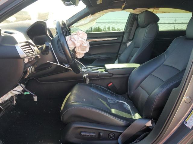 1HGCV1F31JA191379 - 2018 HONDA ACCORD SPORT GRAY photo 7