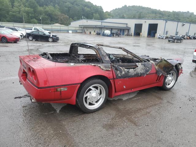 1G1AY0783E5132407 - 1984 CHEVROLET CORVETTE RED photo 3