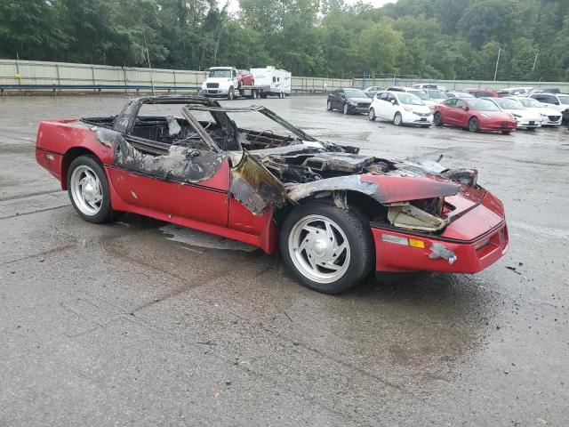 1G1AY0783E5132407 - 1984 CHEVROLET CORVETTE RED photo 4