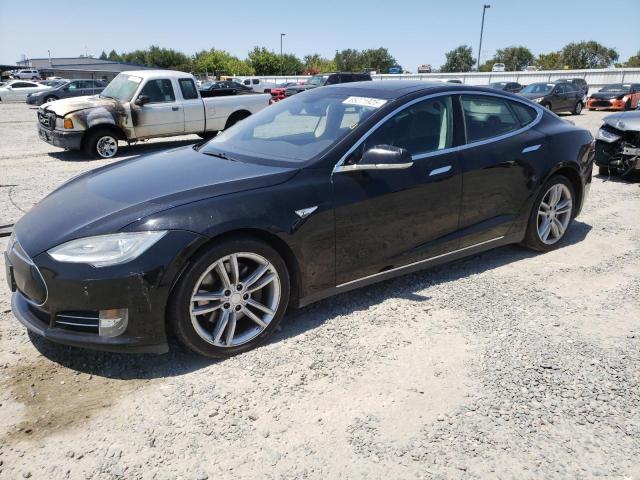 5YJSA1CP5DFP05226 - 2013 TESLA MODEL S Սև լուսանկար 1