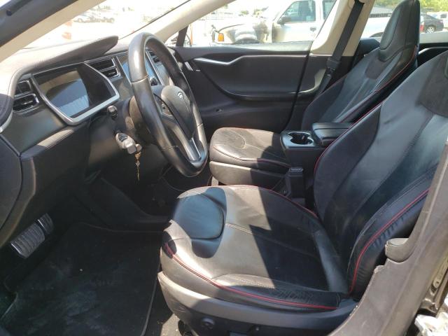 5YJSA1CP5DFP05226 - 2013 TESLA MODEL S Սև լուսանկար 7