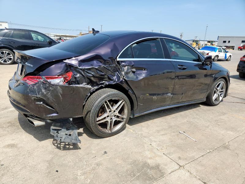 WDDSJ4GB9FN212451 - 2015 MERCEDES-BENZ CLA 250 4MATIC PURPLE photo 3