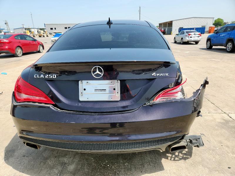 WDDSJ4GB9FN212451 - 2015 MERCEDES-BENZ CLA 250 4MATIC PURPLE photo 6