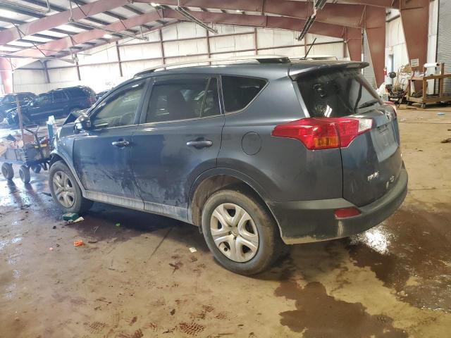 JTMZFREV6ED035236 - 2014 TOYOTA RAV4 LE BLUE photo 2