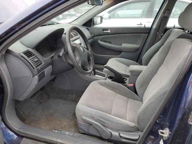 1HGCM56353A125902 - 2003 HONDA ACCORD LX BLUE photo 7