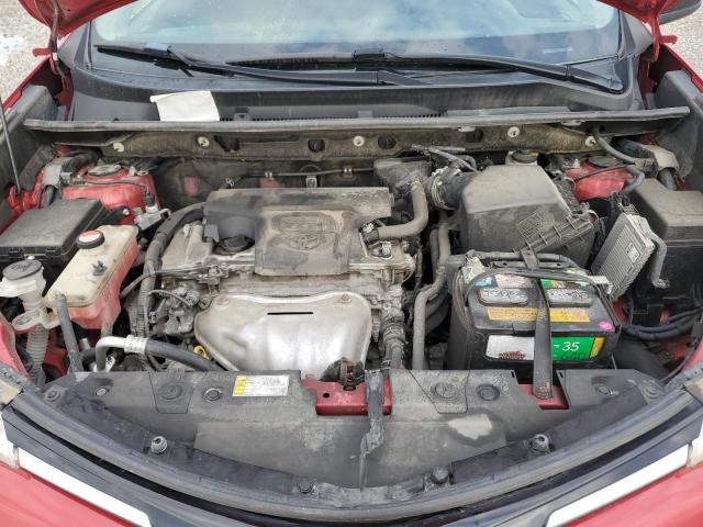 JTMBFREVXGJ086776 - 2016 TOYOTA RAV4 LE 红色 照片 12