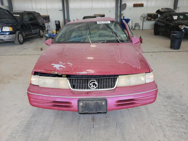 1MEPM6242PH648245 - 1993 MERCURY COUGAR XR7 PINK photo 5