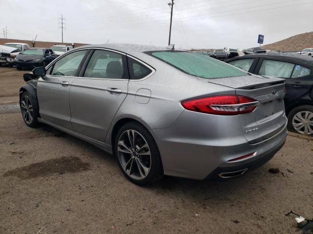 3FA6P0D90LR138856 - 2020 FORD FUSION TITANIUM SILVER photo 2