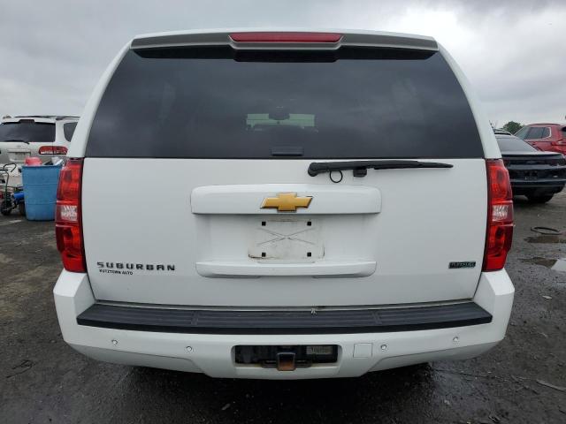 1GNSKJE7XCR200521 - 2012 CHEVROLET SUBURBAN K1500 LT WHITE photo 6