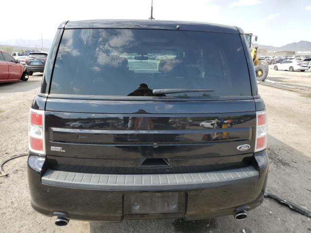 2FMGK5C84KBA36939 - 2019 FORD FLEX SEL BLACK photo 6