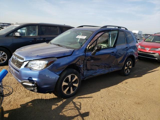 JF2SJAEC1JH567269 - 2018 SUBARU FORESTER 2.5I PREMIUM BLUE photo 1