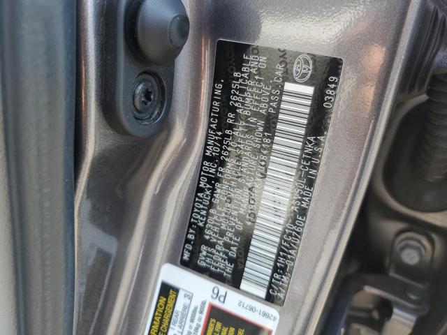 4T1BF1FKXFU484181 - 2015 TOYOTA CAMRY LE 灰色 照片 13