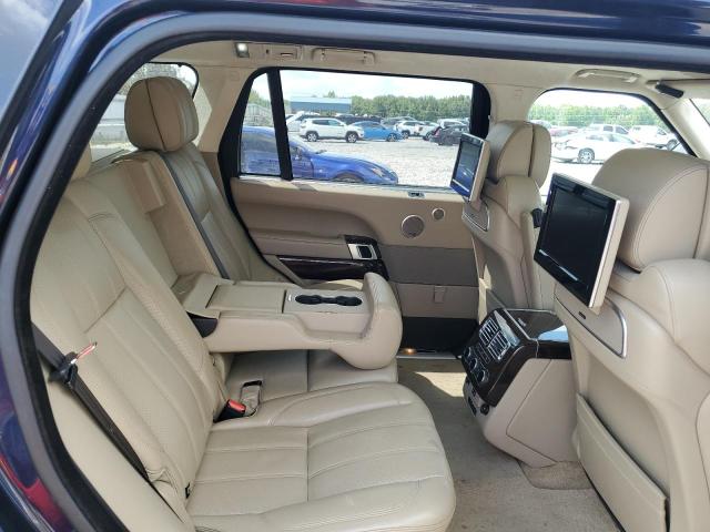 SALGV3EF5GA273253 - 2016 LAND ROVER RANGE ROVE AUTOBIOGRAPHY BLUE photo 11