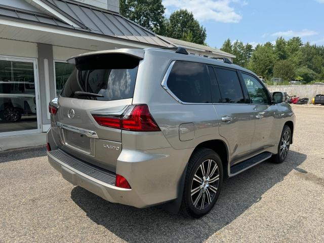 JTJHY7AX3J4253823 - 2018 LEXUS LX 570 GOLD photo 4