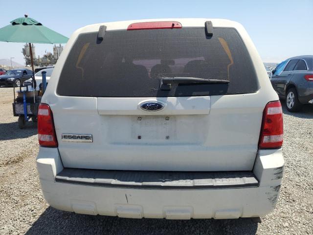 1FMCU02799KA14312 - 2009 FORD ESCAPE XLS WHITE photo 6