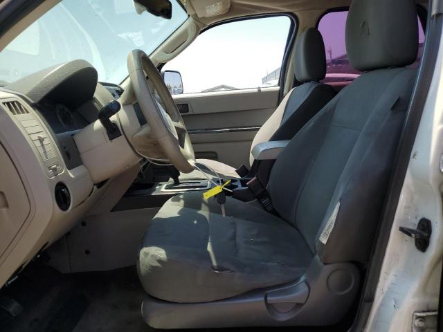 1FMCU02799KA14312 - 2009 FORD ESCAPE XLS WHITE photo 7