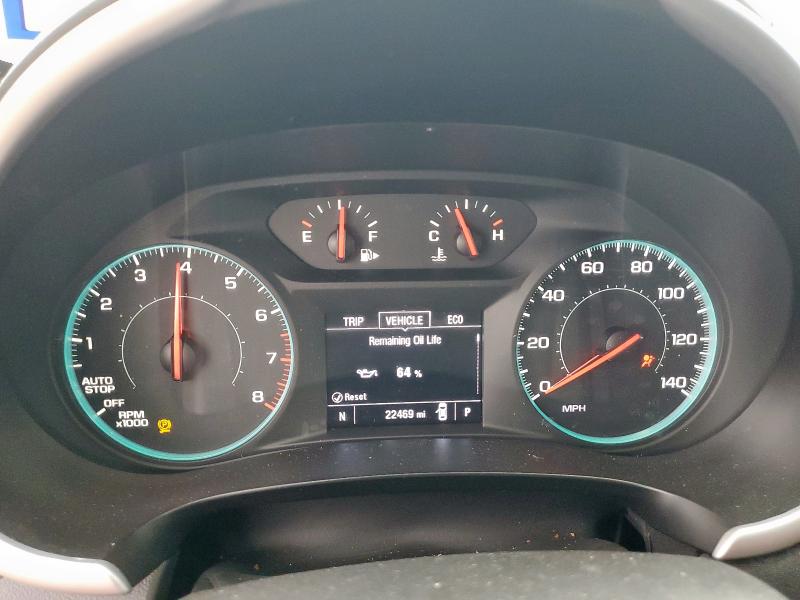 1G1ZD5ST6NF170215 - 2022 CHEVROLET MALIBU LT SILVER photo 9