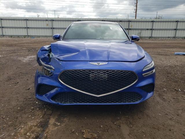 KMTG54TE1NU098617 - 2022 GENESIS G70 BASE BLUE photo 5